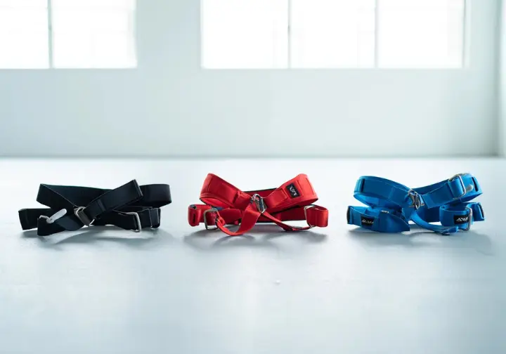 Display of three top climbing harness picks representing different disciplines: sport, trad, and alpine.