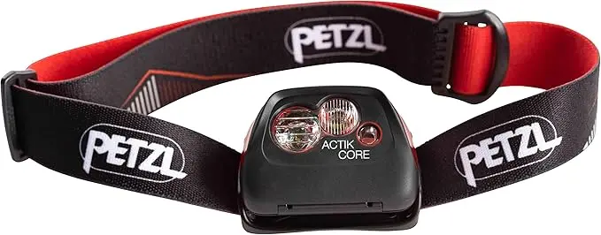 Rock Climbing Realms A9 Petzl Actik Core Headlamp