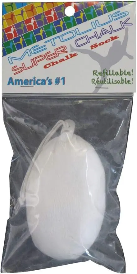 Rock Climbing Realms a7 Metolius Refillable Super Chalk Sock