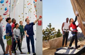 Master the Rules of Rock Climbing: Gym & Outdoor Ethics Mastering the rules of rock climbing: climbers learning gym safety and practicing outdoor ethics.