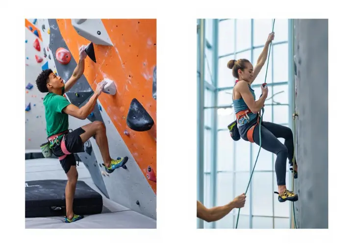 Decoding your first climb: understanding bouldering vs. top-roping environments and gear to learn how to rock climb.