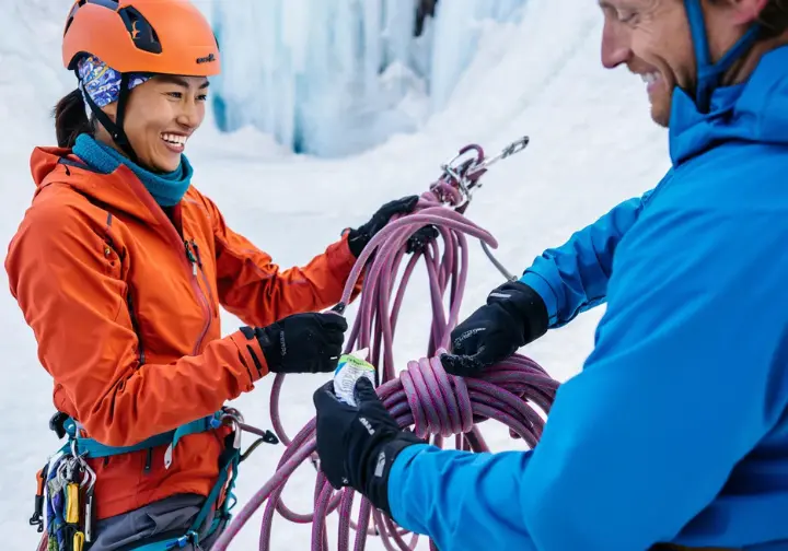 The responsible Lee Vining ice climber: practicing etiquette, conservation, and sustaining the area.