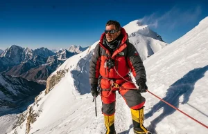 Mount Everest Climbing Gear Rent vs Buy What Wins Climber in an 8000m down suit on a fixed line, full Mount Everest climbing gear in real use