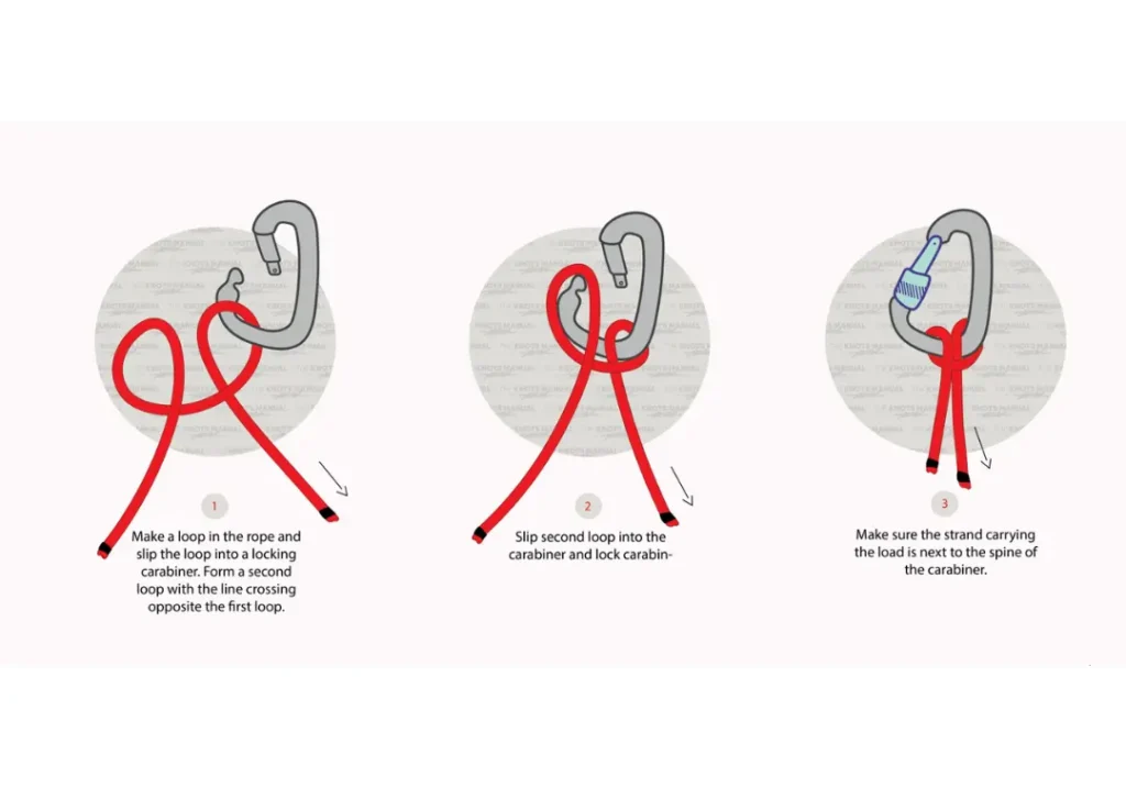 Tie the Munter Hitch (Italian Hitch)
