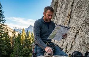 Fixed Anchors in Wilderness: What the Law Actually Says Climber preparing gear for legal fixed anchors in wilderness
