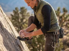 Can’t Stick Small Holds? Your Foot Placement Is Why Rock climber placing toe tip precisely on a small granite edge with focus and control