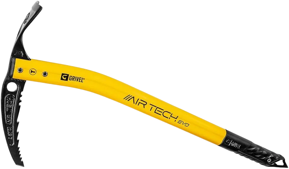 Grivel Air Tech Evo ice axe for mountaineering and self-arrest