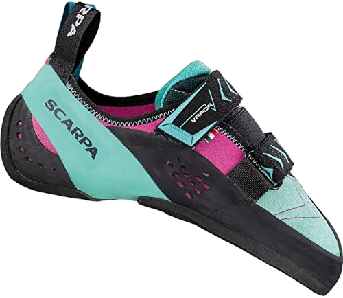 Scarpa Vapor V women's sport climbing shoe with softer Vibram XS Grip 2 rubber